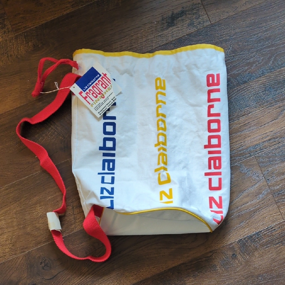 90s Liz Claiborne Drawstring Duffle Bag